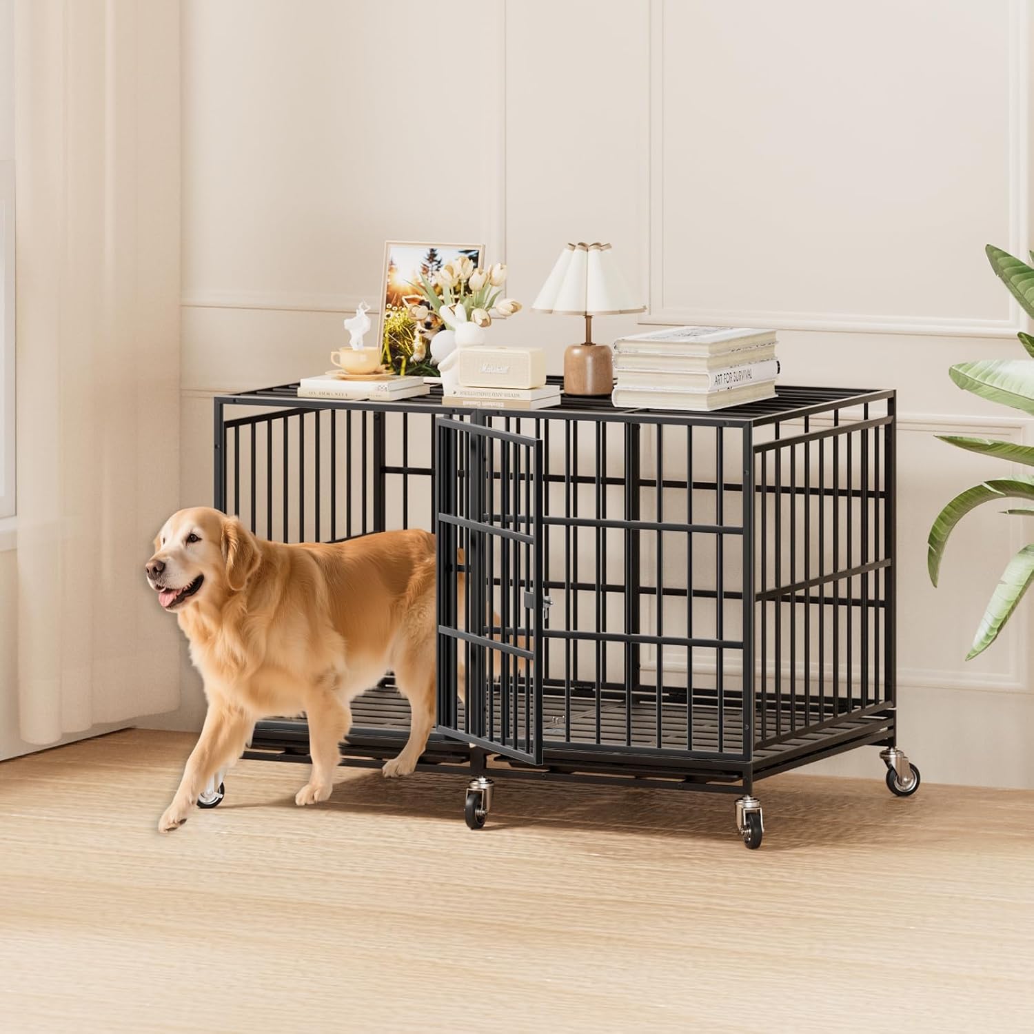 Ultimate Durability: The 48-Inch Escape-Proof Dog Crate Review