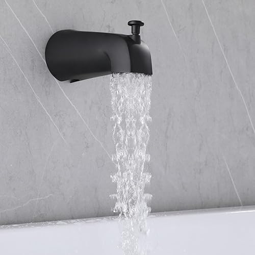 Miniatura 4 de FSCEPIXI Juego de grifo de ducha de 2 asas con boquilla de bañera, juego de grifo de ducha con kit de molduras de ducha de 8 pulgadas, juego de