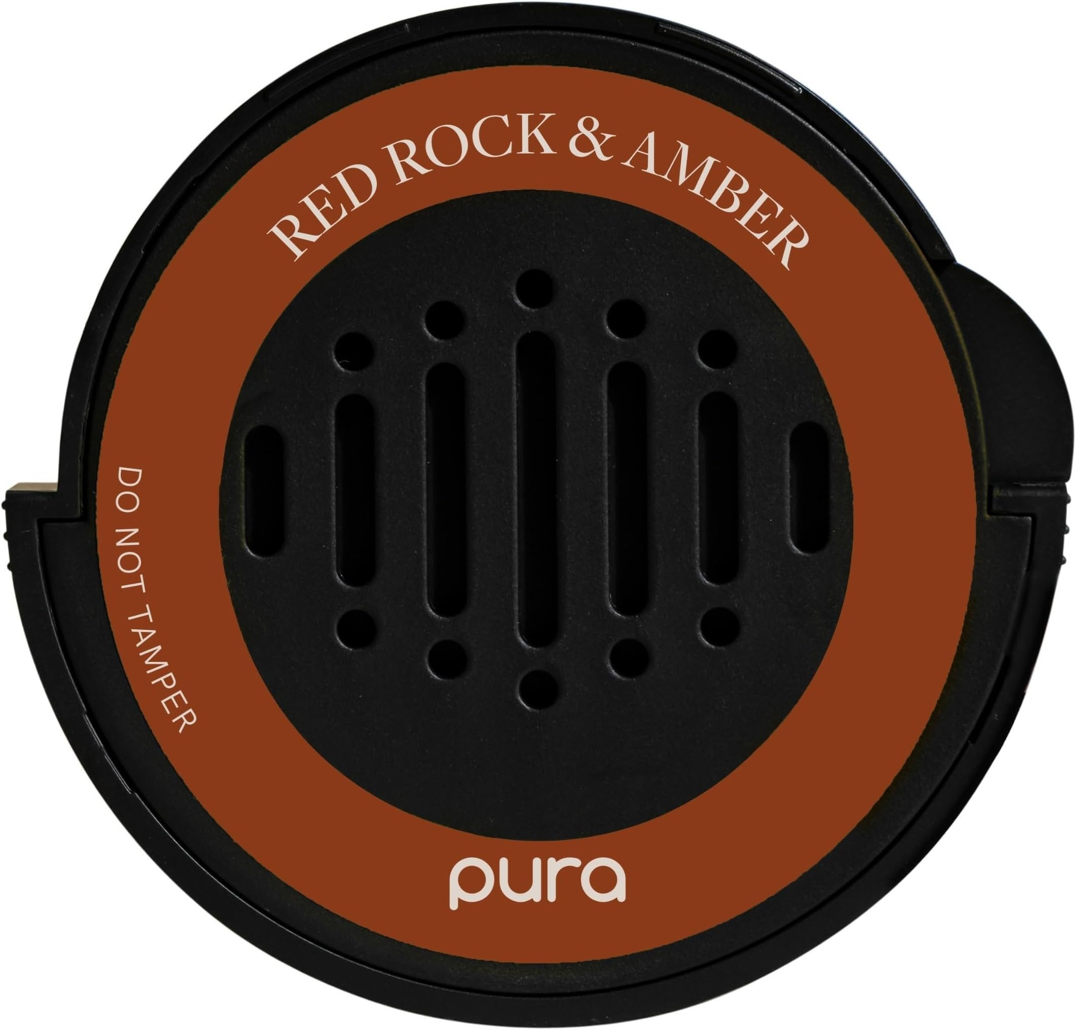 Pura Car Scent Refill - Fragrance for Pura Car Diffuser - Clean & Safe Luxury Diffuser Scent - Long-Lasting Fragrance for 30 Days of Aroma - Red Rock & Amber