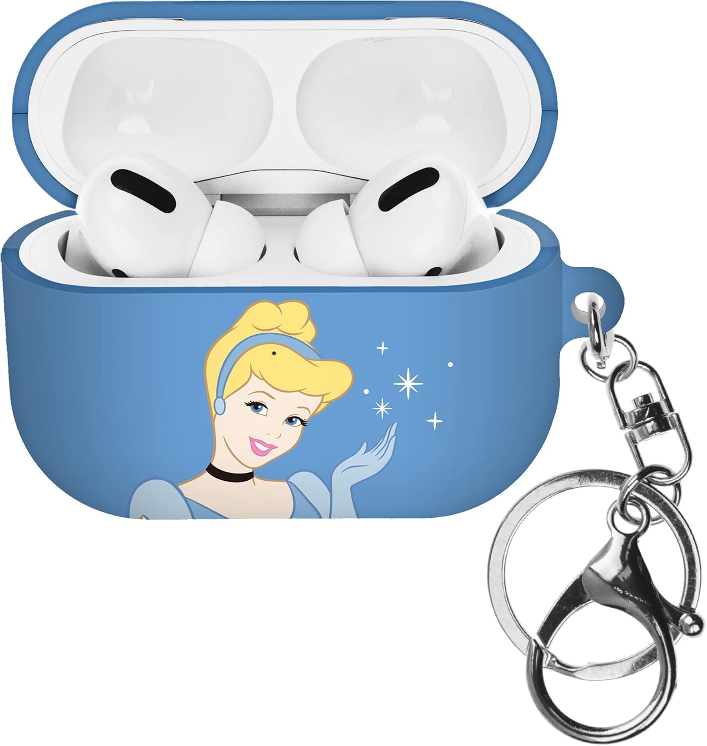 Disney ディズニー Airpods Pro と互換性があります ケース キーホルダー エアーポッズ プロ 用 硬い スリム ハード カバー レトロ シンデレラ 並行輸入品 最大53 オフ