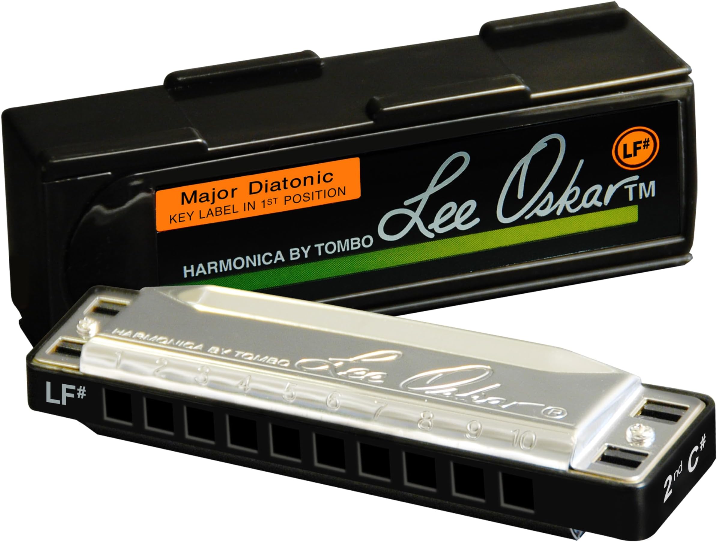 Major Diatonic Harmonica Key of Low F# (1910-LOWFSHRP)
