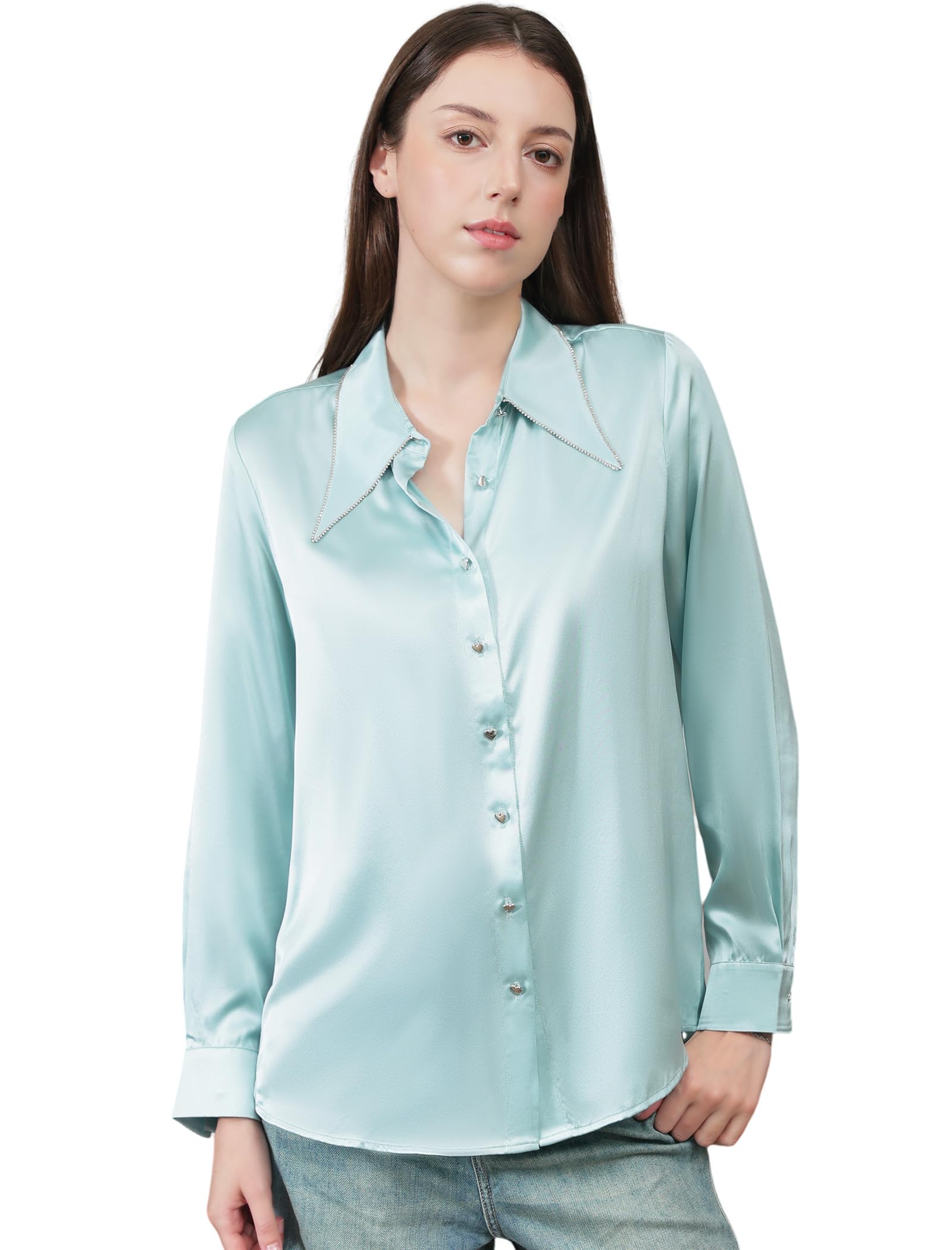 COLD POSH Long Sleeve Blouse