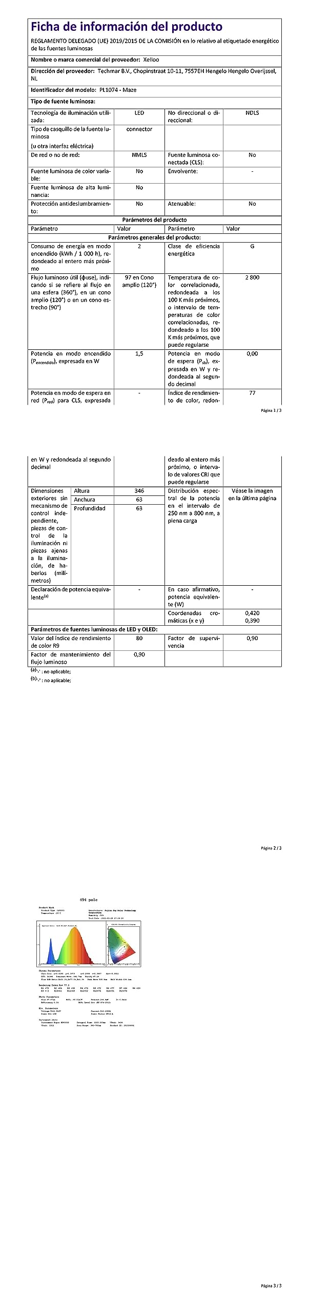 Xelloo Oświetlenie Ogrodowe, Czarny, 4 Elementy