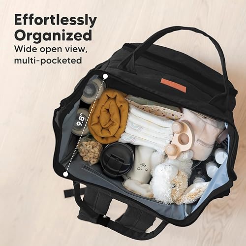 Miniatura 7 de KeaBabies Mochila portabebés y bolsa de pañales  Todo en 1 Original Transpirable Baby Sling, Manos Libres Portabebés Sling - Bolsas de viaje para