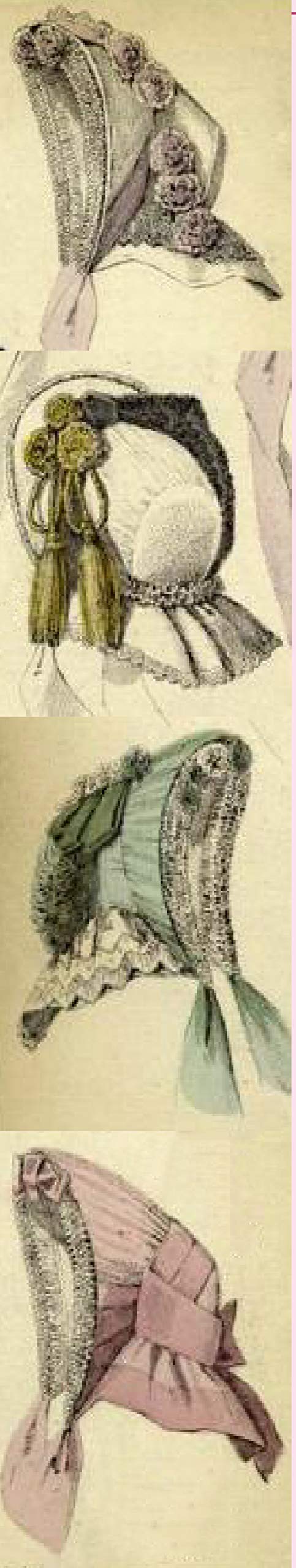 Sewing Pattern MC41 U.S. Civil War Period Bonnet