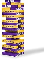 Vista 27 de Wild Sports NCAA Pro Football Tabletop Stackers Block Game for College Football Fan, Dorm Game, Tailgate