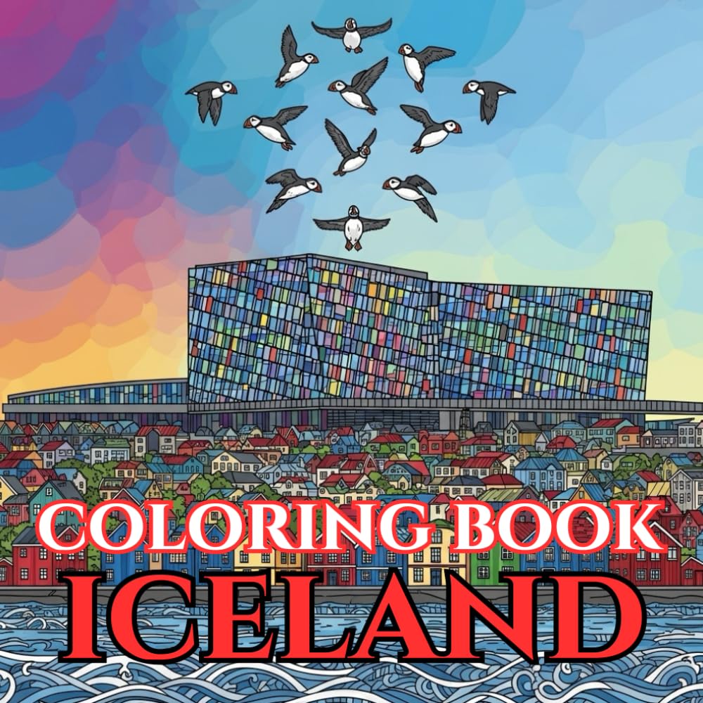 Infinite Iceland | A Journey Through Volcanoes, Folklore & Northern Lights: An Intricate Adult Coloring Book Celebrating Icelandic Nature, Culture & ... (Adult Coloring Book. World Series.)