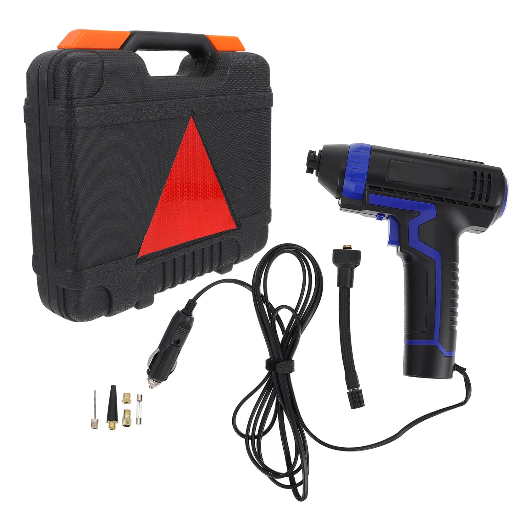 BESTonZON Compressore D'aria Portatile Pompa Di Gonfiaggio Portatile Per Auto Gonfiatore Per Pneumatici Compressore D'aria Per Auto Multifunzione Pompa Domestica