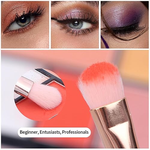 Miniatura 6 de Pinceles de maquillaje personalizadas, 15 piezas, pinceles de maquillaje profesionales personalizados, juego de brochas de maquillaje premium para
