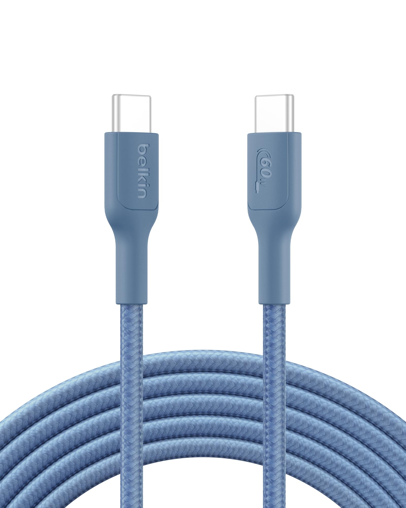 Belkin Apple Certified USB-C to USB-C Braided Nylon Cable 1M | Fast Charging Cable | Type C Charger Cable for iPhone 17, 16, Galaxy S25, Pixel 9, MacBook, iPad Pro | 2 Years Warranty | Black — Amazon image 10