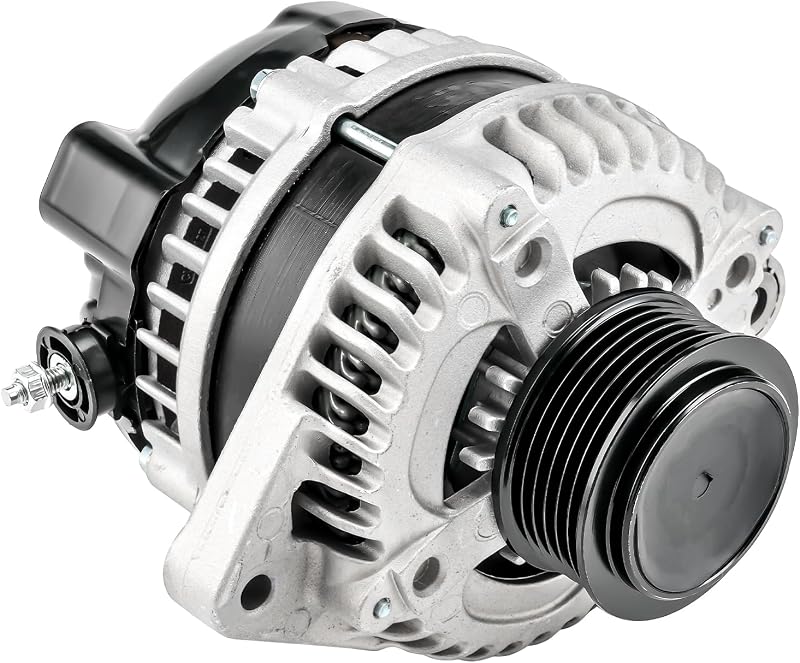 Alternador KAC 12 V 155 A com polia de 6 canais para Honda Pilot, Odyssey, Ridgeline, Passport e Acura MDX 3.5L – 1 unidade