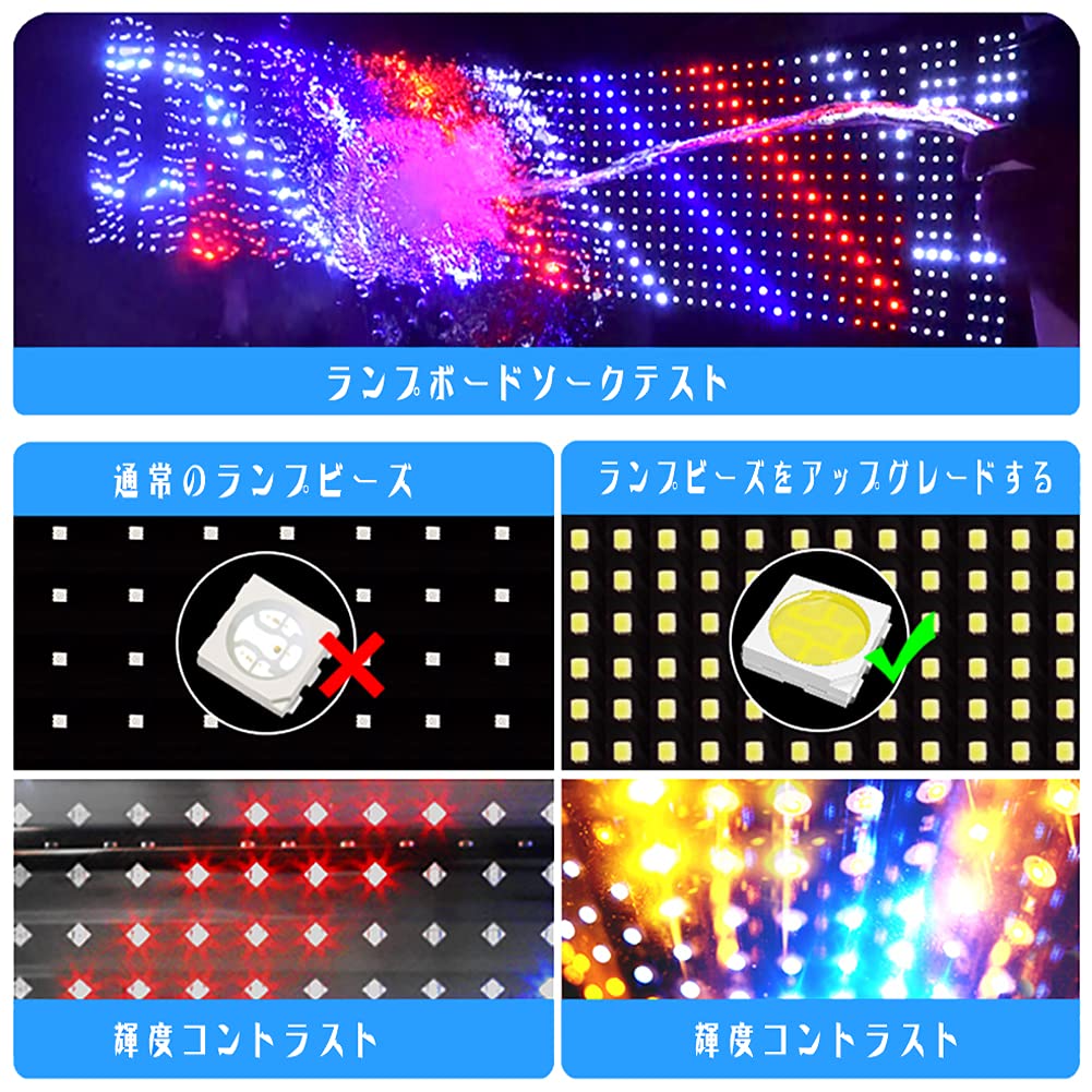Amazon.co.jp: サインポール 理容 屋外，高輝度フルカラーLED