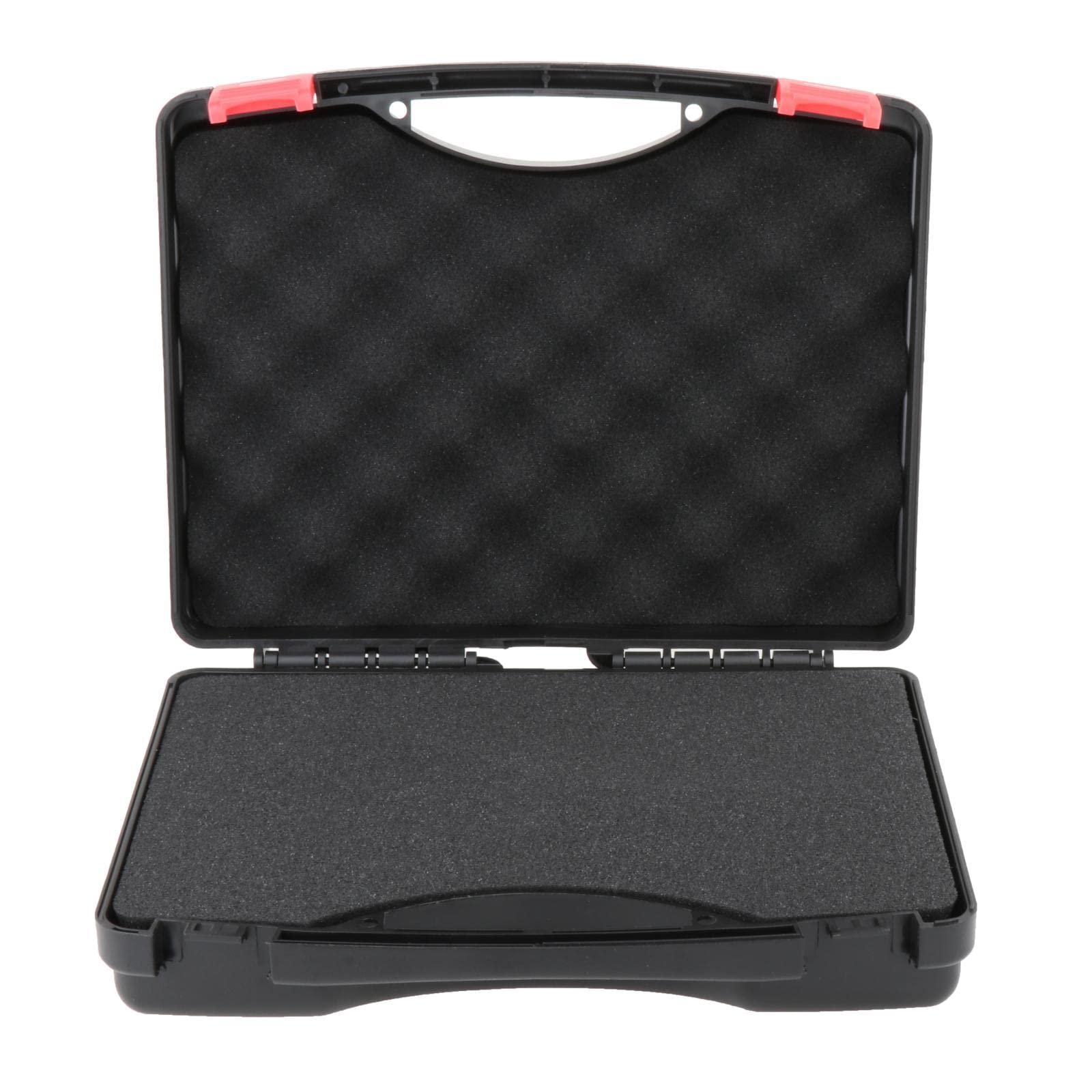 Caja de Herramientas Multifuncional con Protección de Esponja, Organizador de Espuma Resistente Al Agua, Compartimento para Bricolaje, Caja Vacía Dura, 281mmx230mmx82mm, Individual
