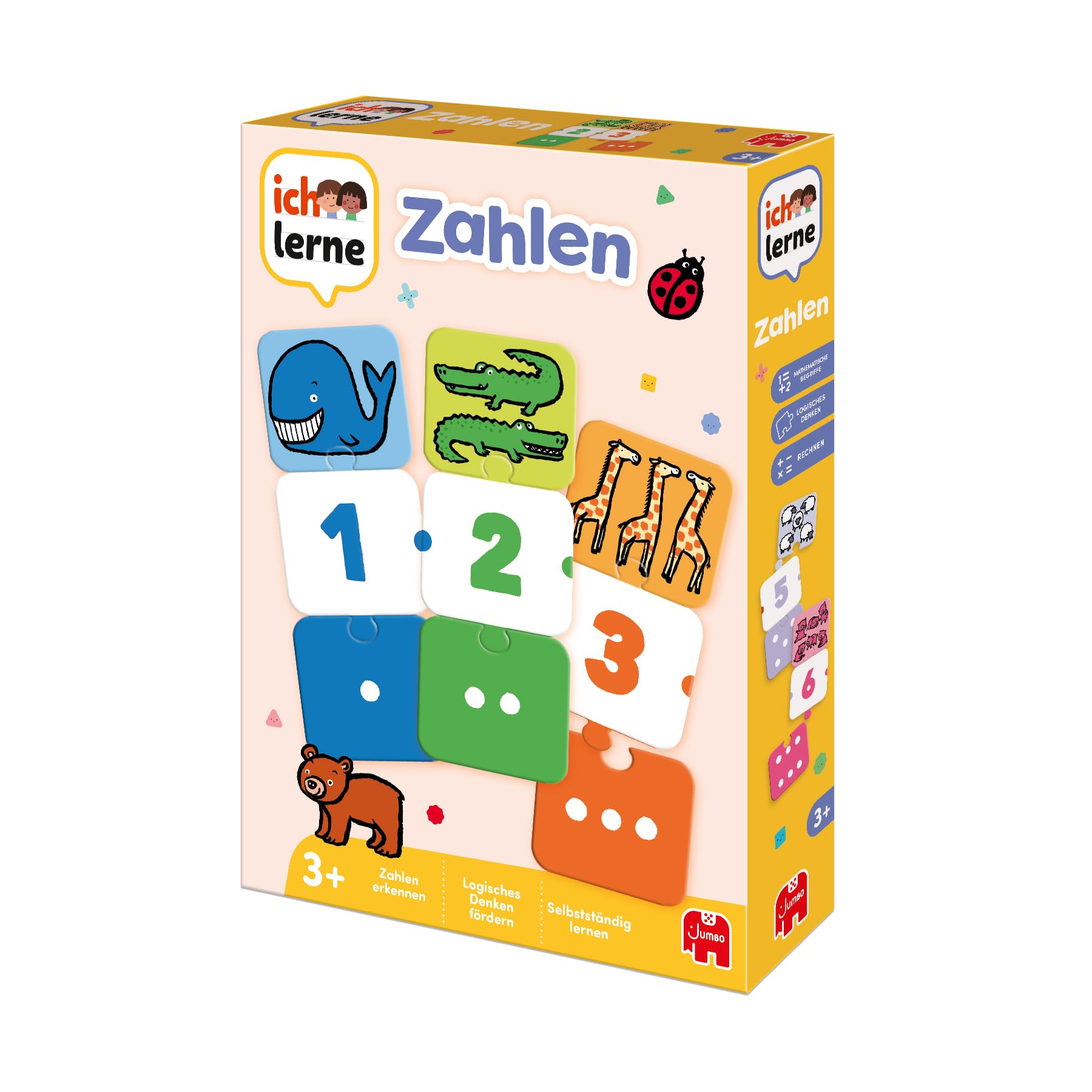 Jumbo Ich lerne Zahlen - Lernspiel für Kinder ab 3 Jahren – Ansicht 3