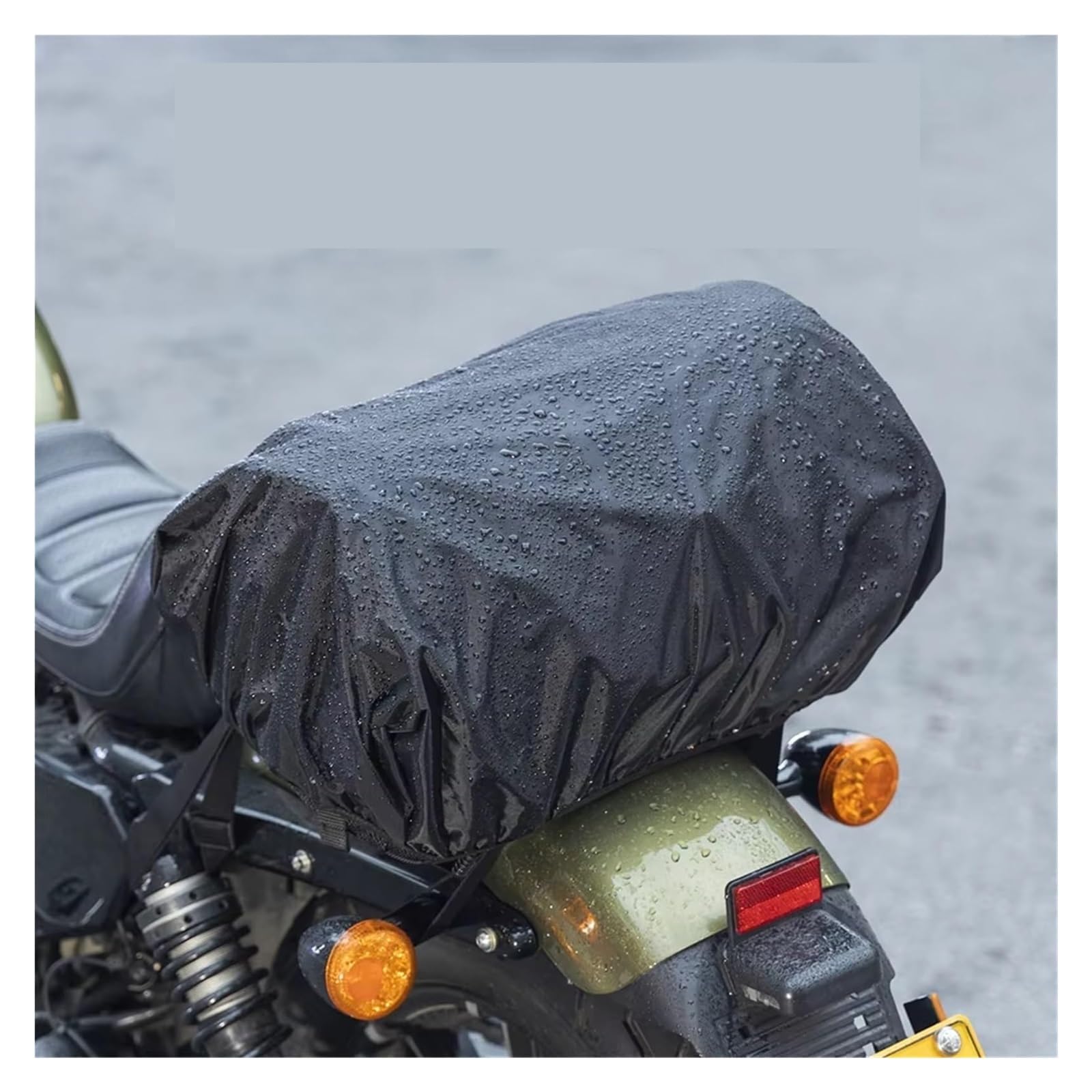 Moto Paraurti Borsa Universale Moto Coda Sissy Bar Espandibile Casco Portaoggetti Posteriore Sella Bagagli Borsa da