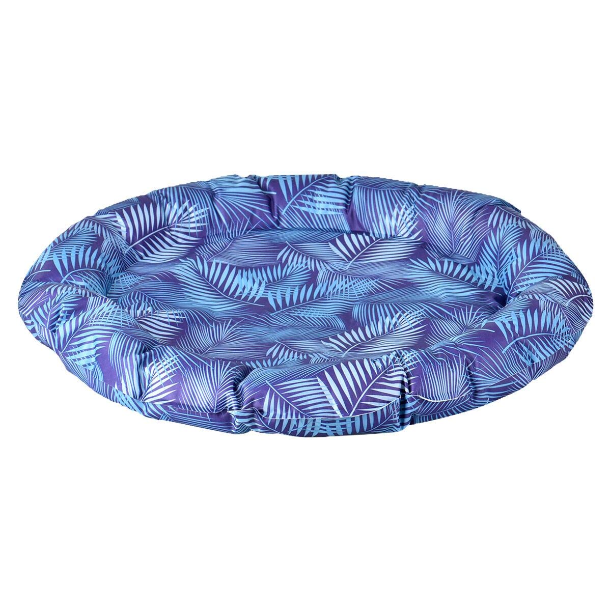 Queta Alfombrilla de refrigeración para mascotas cojín de refrigeración para mascotas cama de gel para mascotas cama para perros o gatos ideal para casa y viajes en verano diámetro 54 cm (estilo 2)