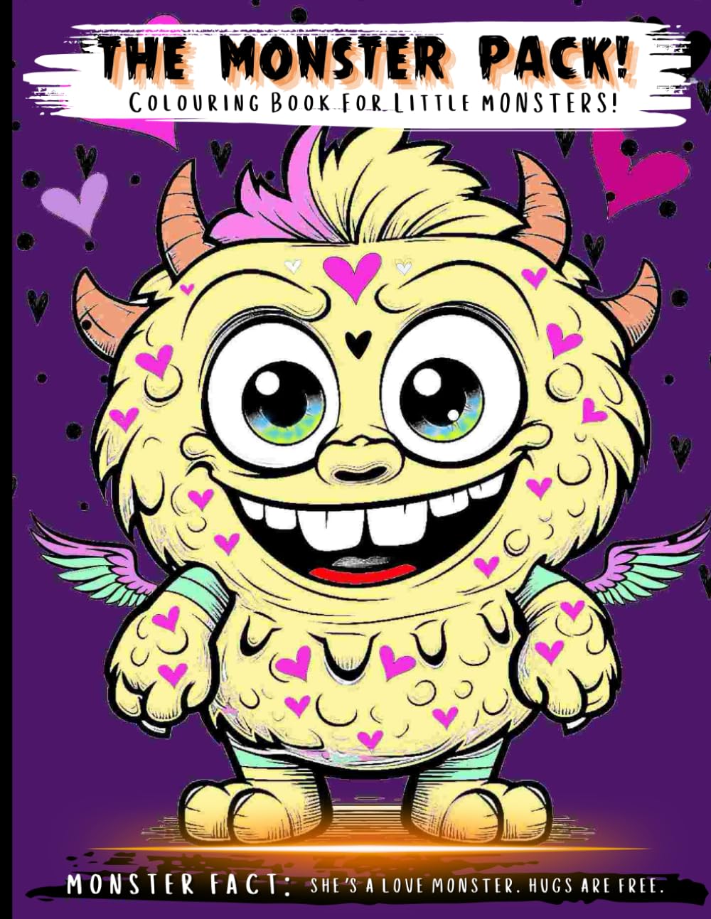 The Monster Pack!: Colouring Book For Little Monsters!