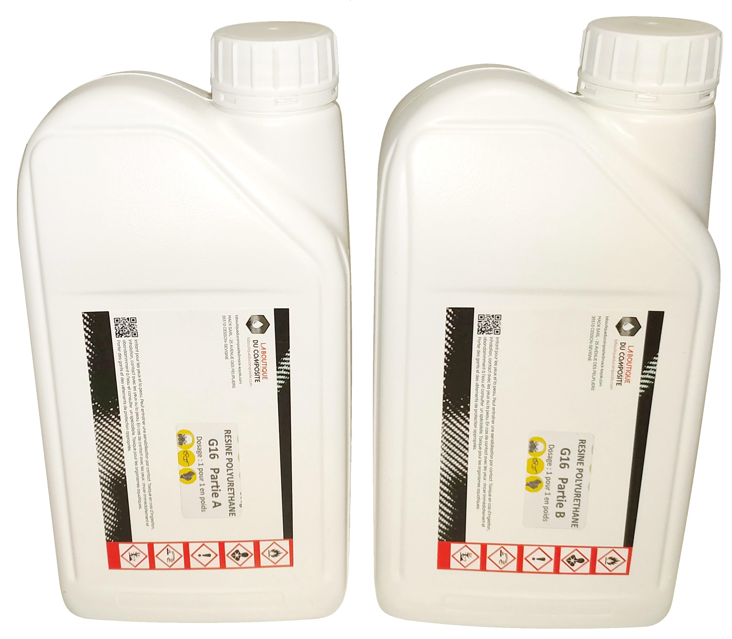 Résine Polyuréthane G16 de coulée à Prise Rapide (1, Kilogrammes)