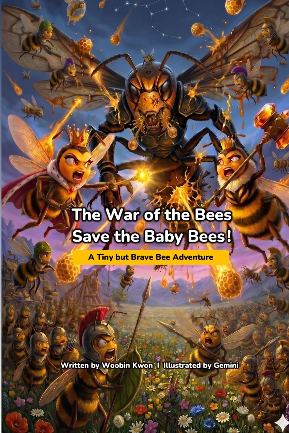 The War of the Bees: Save the Baby Bees!: A Tiny but Brave Bee Adventure