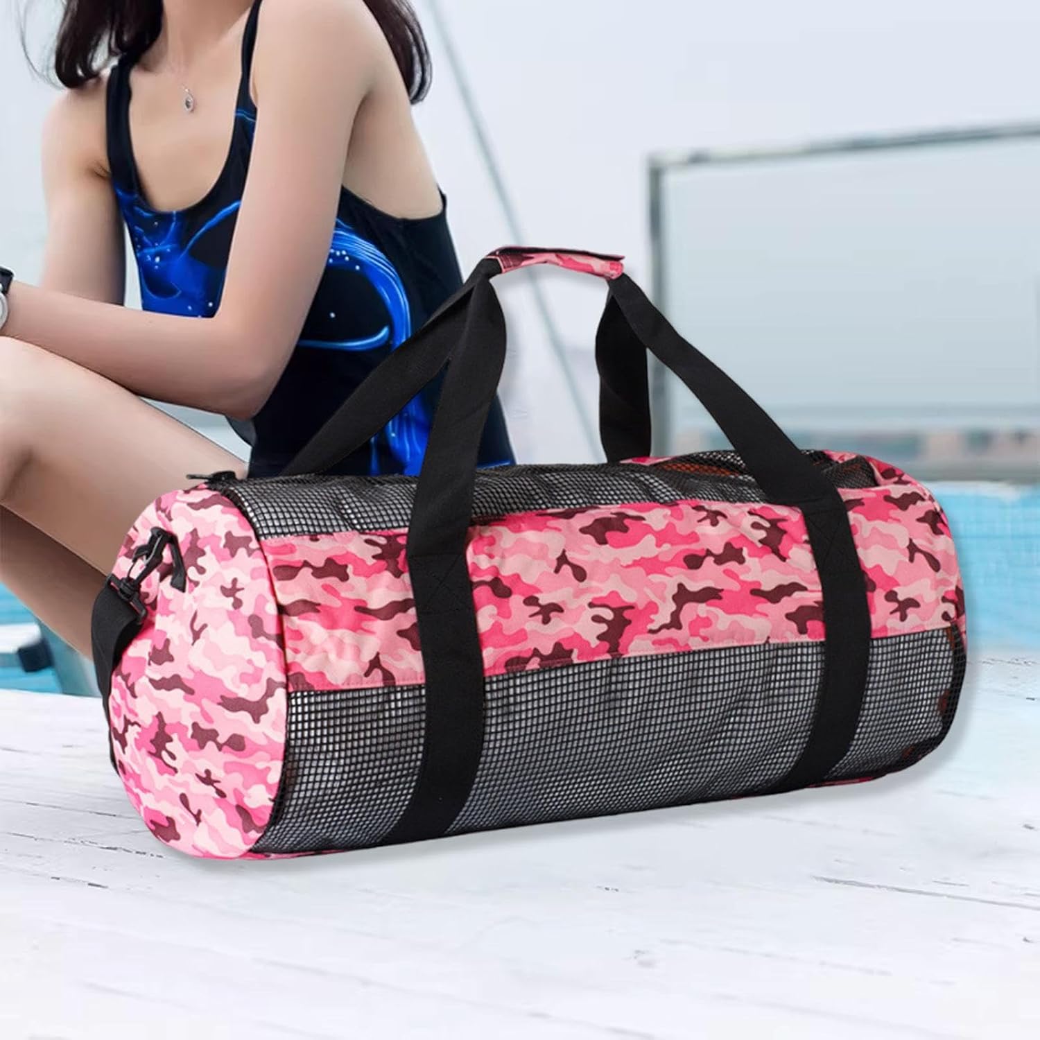 Scuba Diving Gear Storage Bag Beach Travel Tote Lightweight Portable Waterproof Durability Equipment Organizer Large Capacity