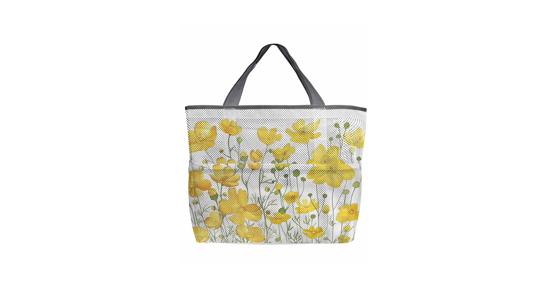 Amazon.com | Beach Bag for Women Mesh Tote Bags Watercolor