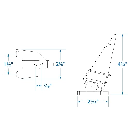 Vista 6 de Seachoice Tubo Pitot universal para velocímetro, acabado blanco