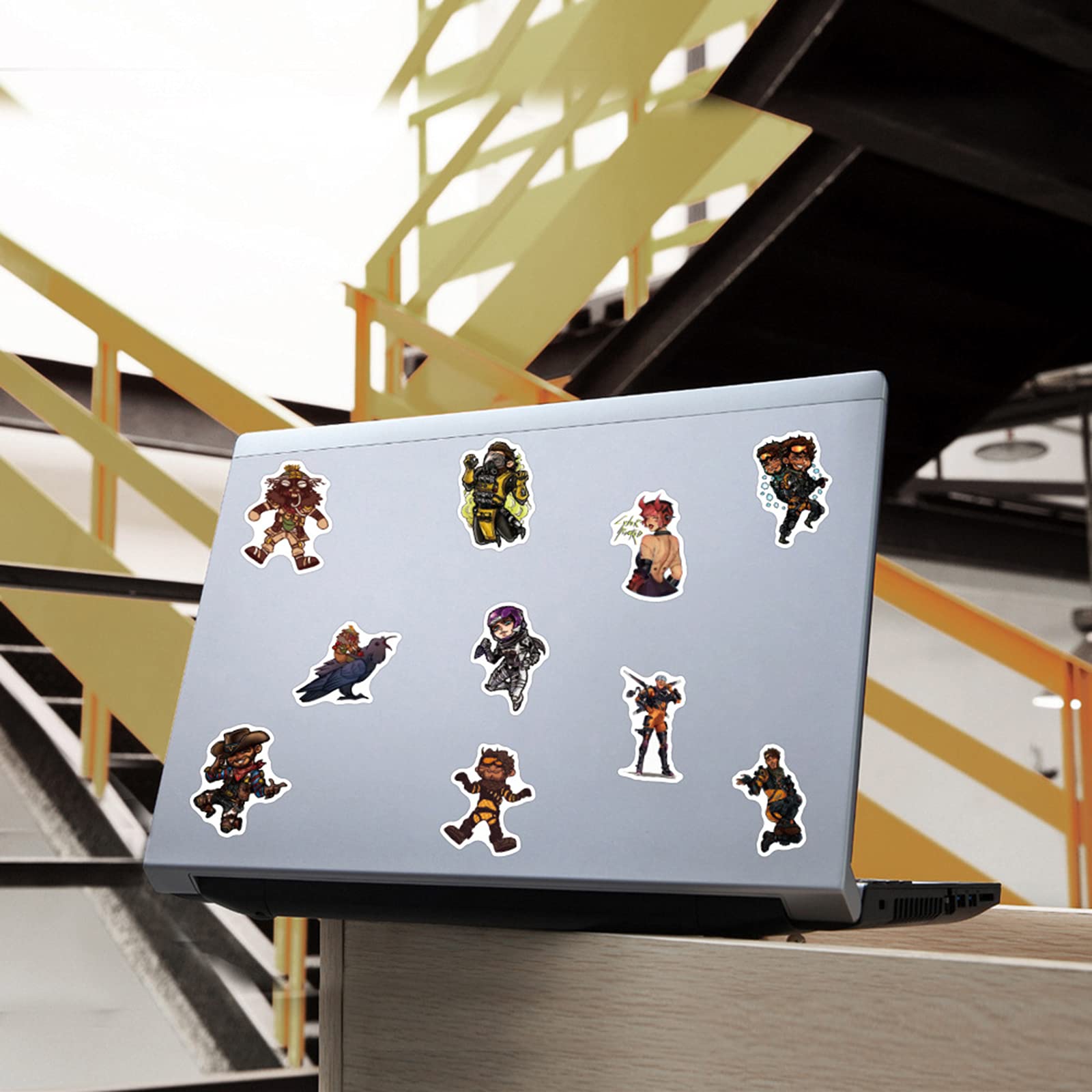 50pcs Apex Legends Laptop Stickers, Cool Game Stickers Waterproof for