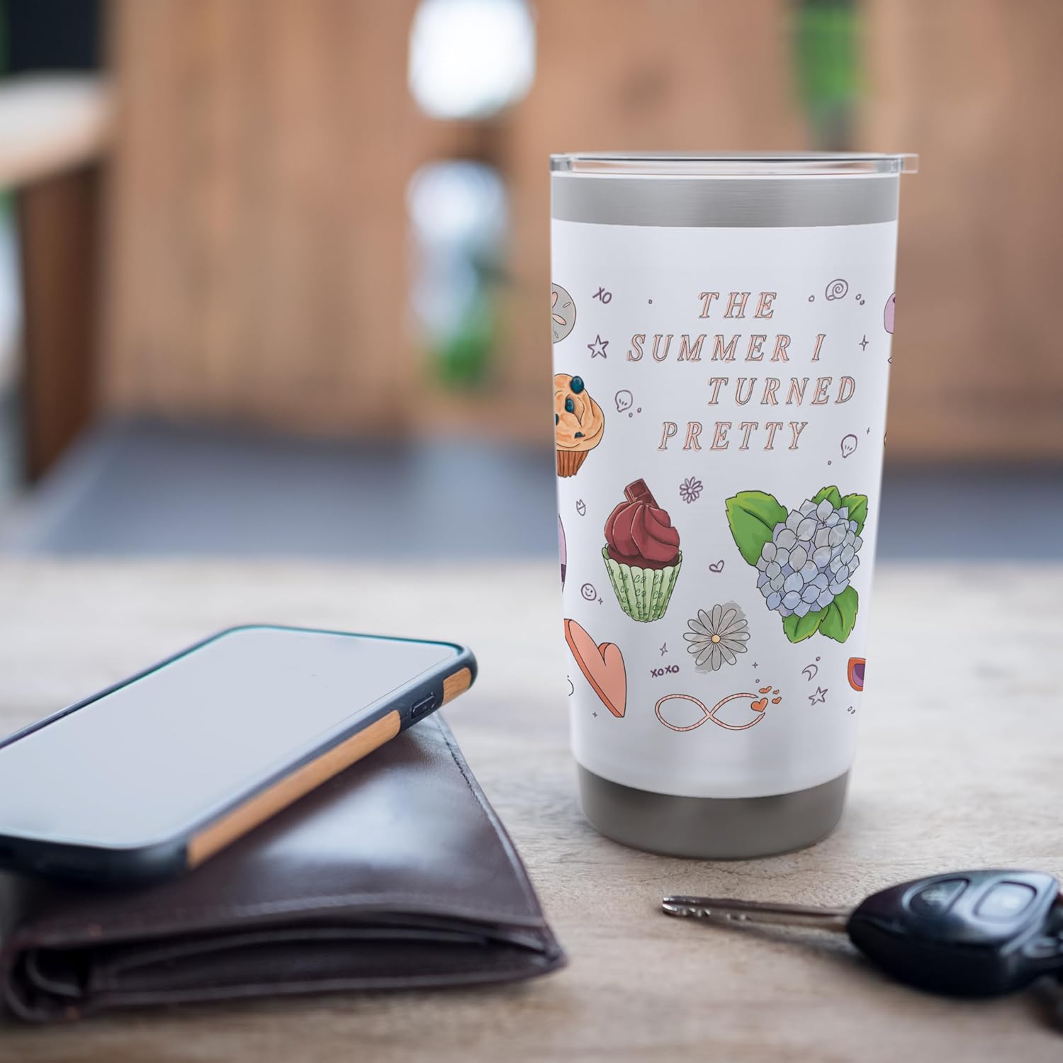 The Summer I Turned Pretty - Multi Icon Stainless Steel Insulated Tumbler - Image 7