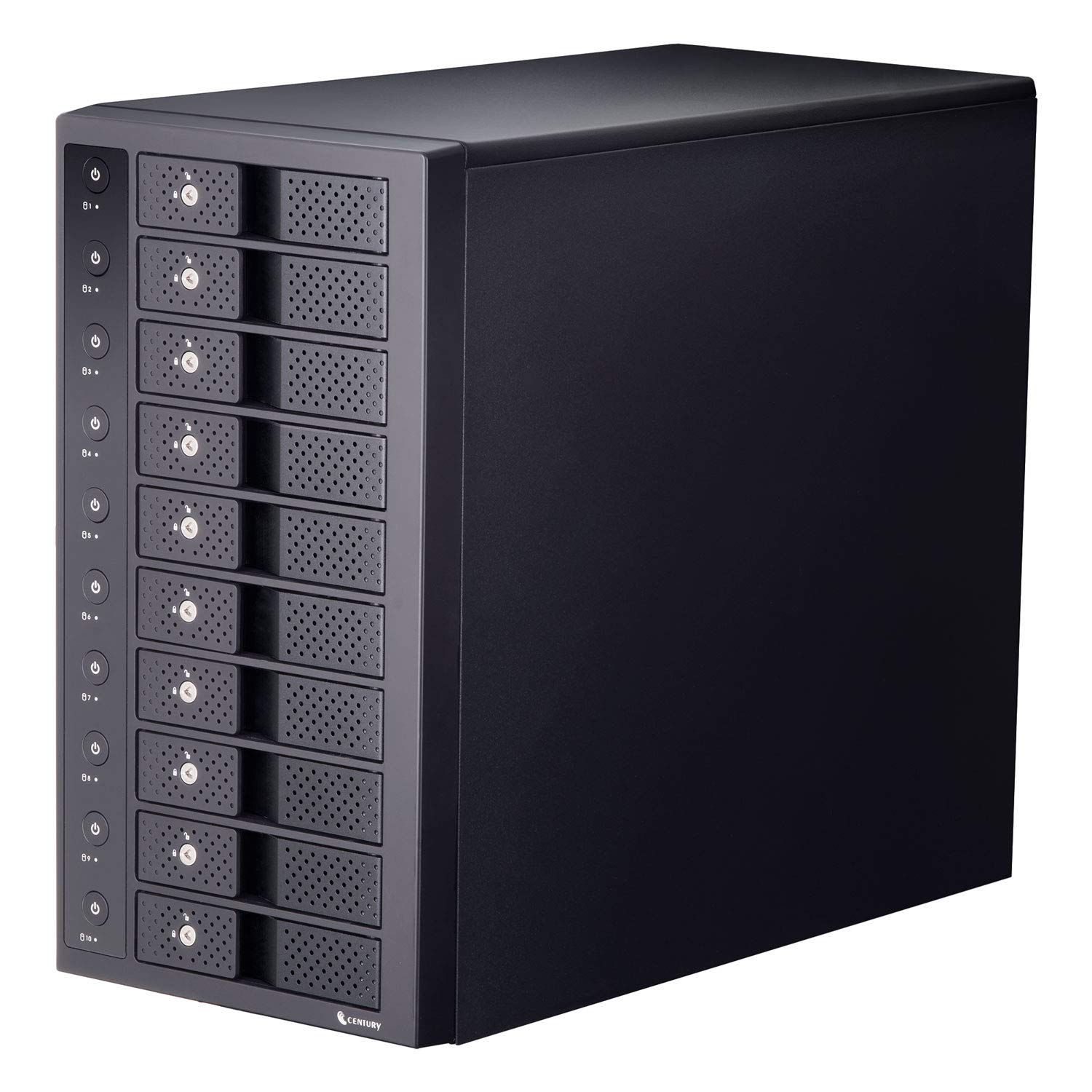 Amazon.co.jp: センチュリー 裸族のスカイタワー 10bay USB3.2 Gen2 