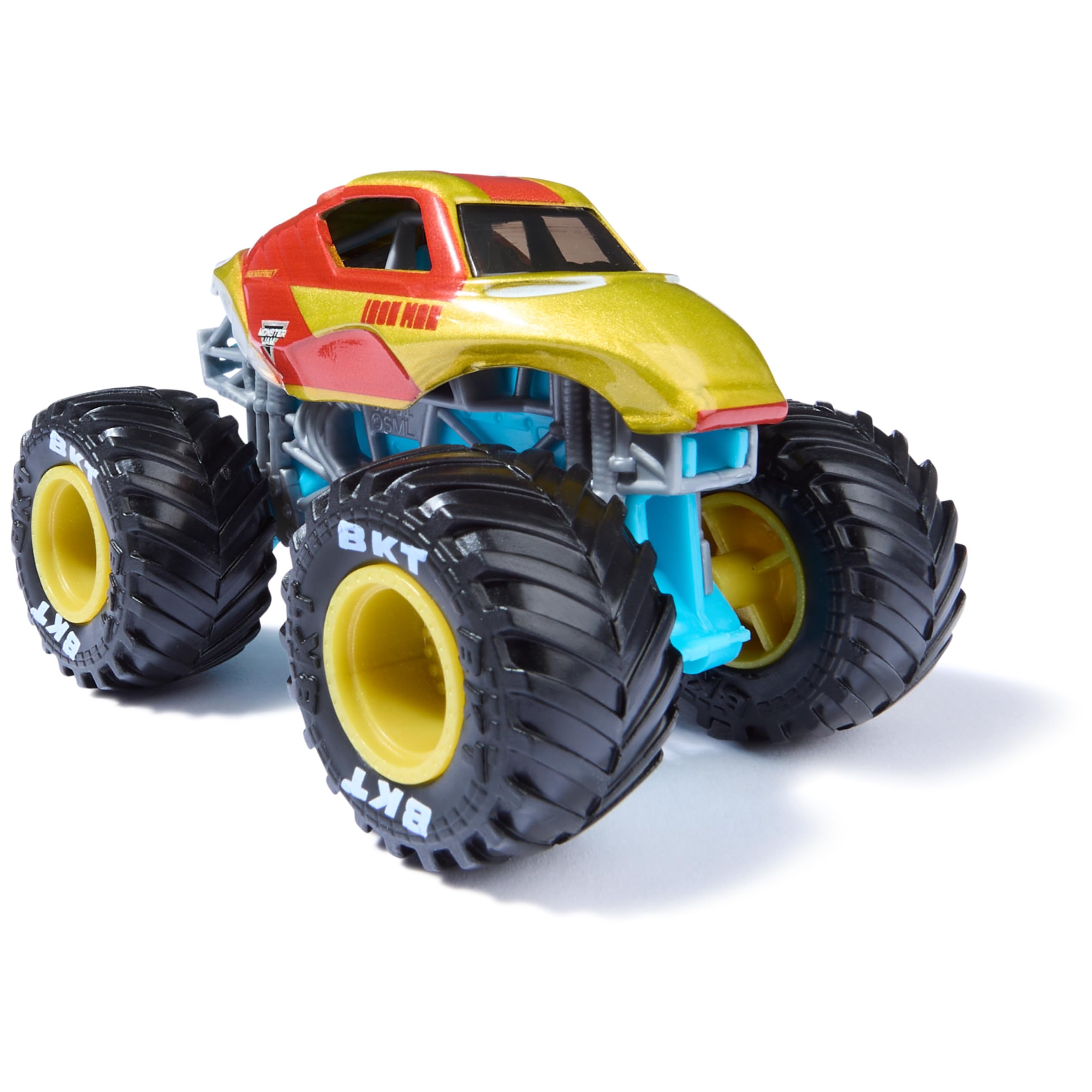 Monster Jam Zabawka samochód ciężarowy 1t64 Mrv2Pk IrnMnWarMchnM01