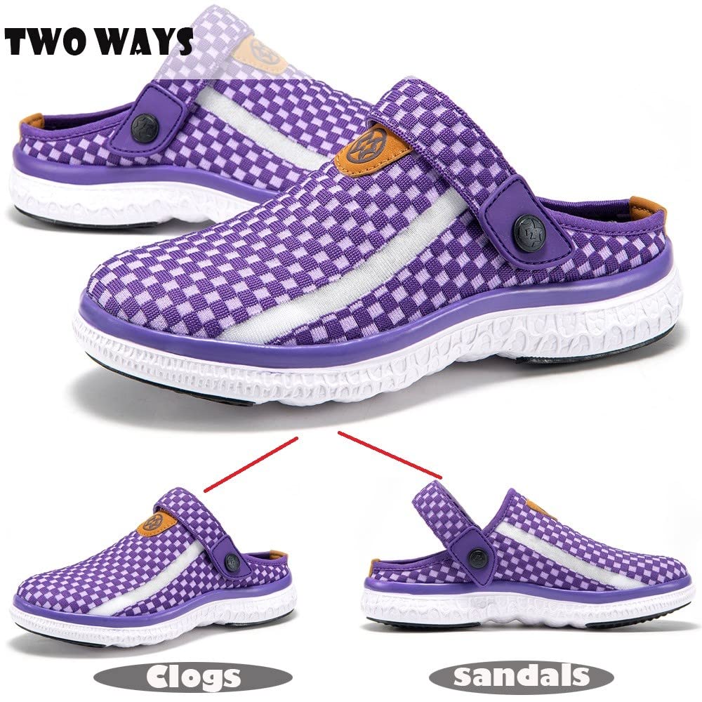 Zoccoli Spiaggia Uomo Donna Pantofole Sandali Estate Traspirante Scarpe da Giardino Mare Doccia Slip-on Sabot Casa Ciabatte 36-48