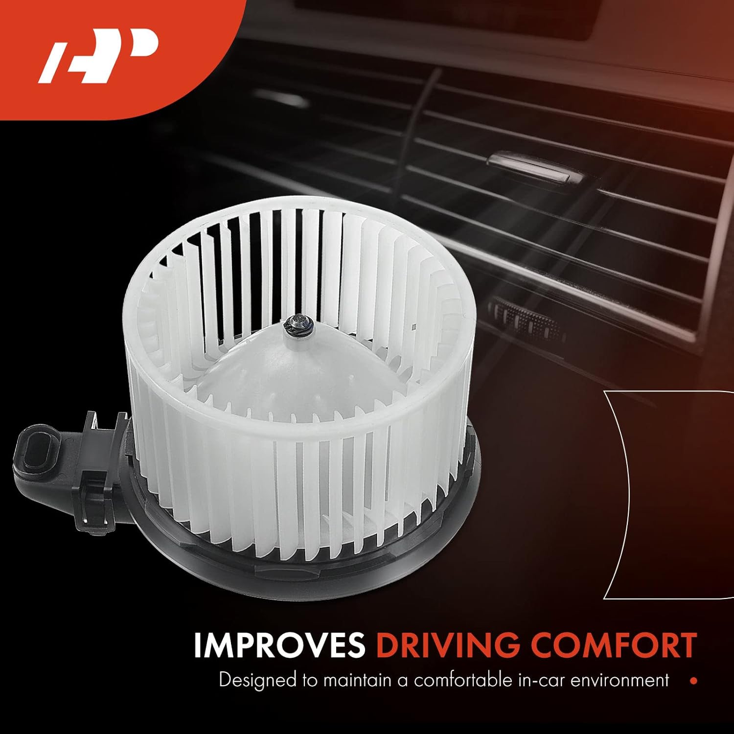 A-Premium Heater Blower Motor with Fan Cage Replacement for Ford Escape 2008-2012 F-250 F-350 F-450 F-550 Super Duty Mazda Tribute Mercury Mariner