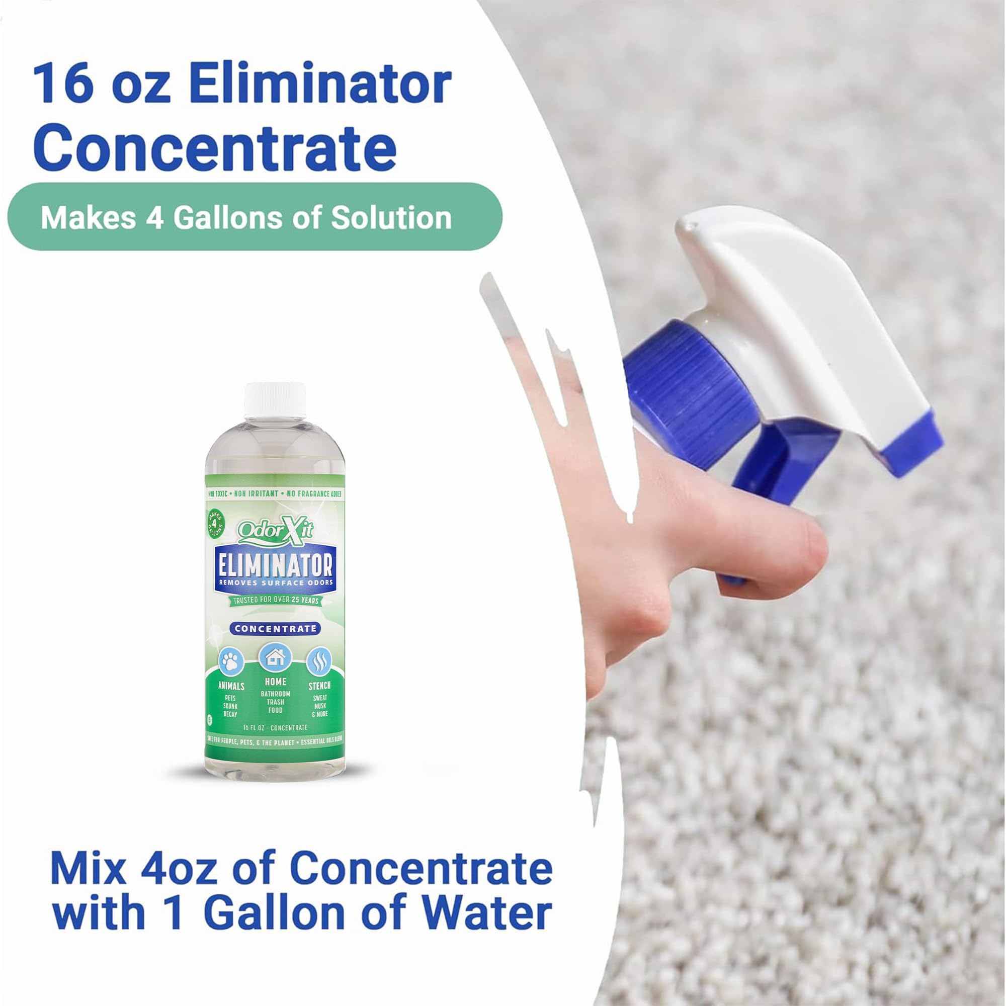 Xit de olores olor Eliminator Conc 16oz