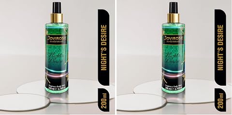 Jovirose Vücut Spreyi Night's Desire 200 ml (2 paketi)