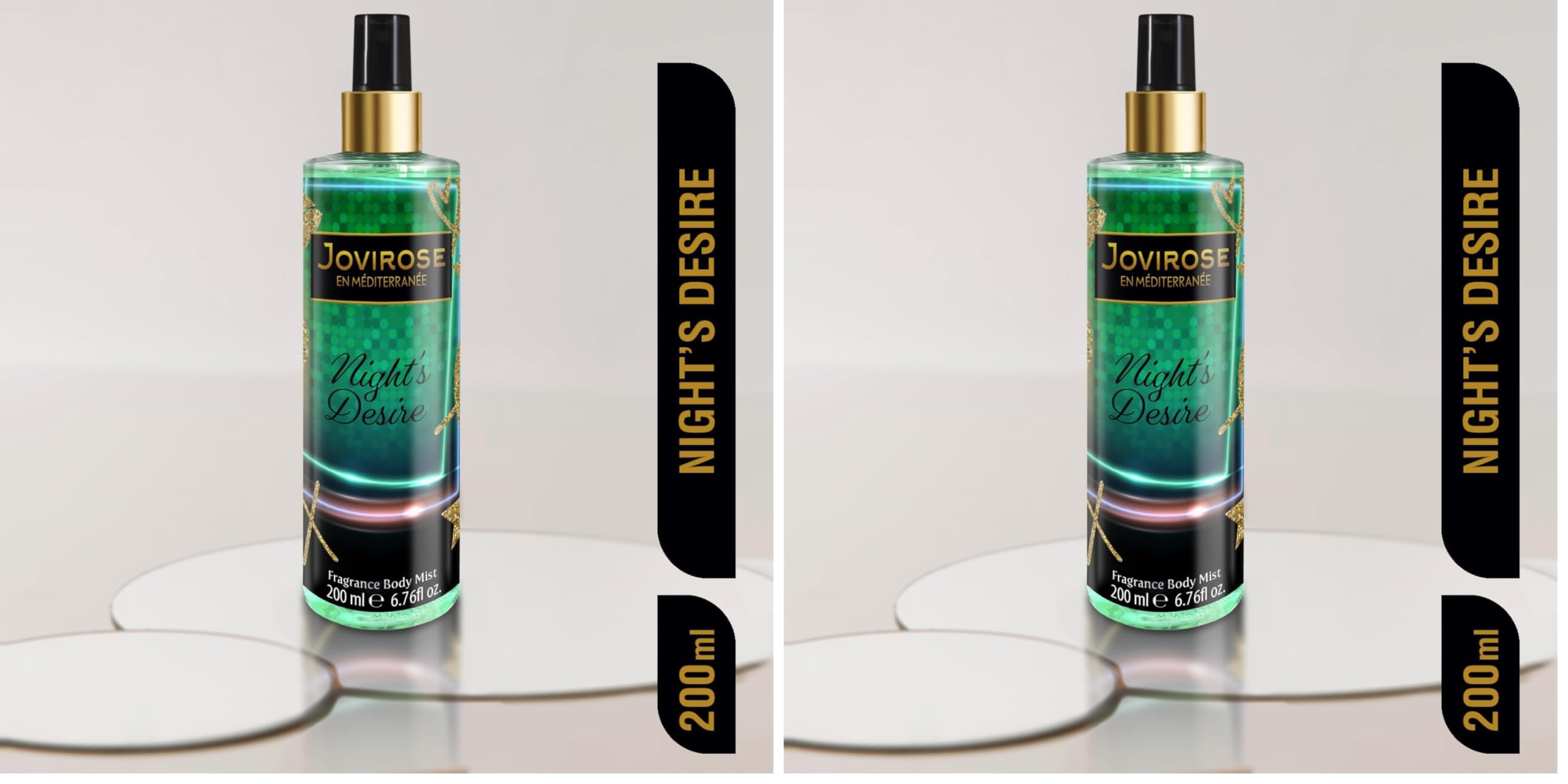 Jovirose Vücut Spreyi Night's Desire 200 ml (2 paketi)