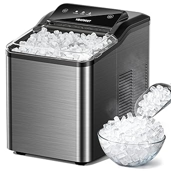 31% off: Nugget Ice Maker Countertop, 35lbs/24H Sonic & Chewable Pellet Ice, Portable Crushed Ice Machine, Self-Cleaning …