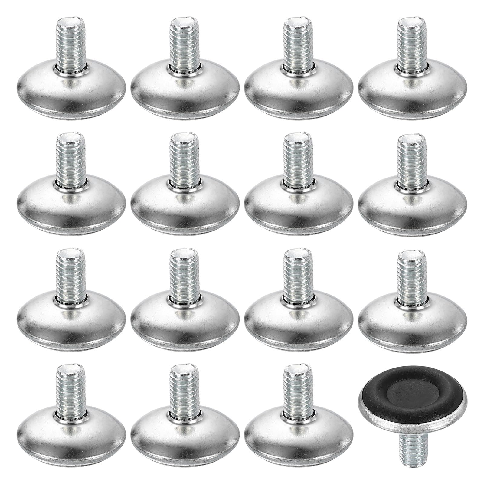 Patas de mesa de nivelación ajustables de 28x15mm para un apoyo firme