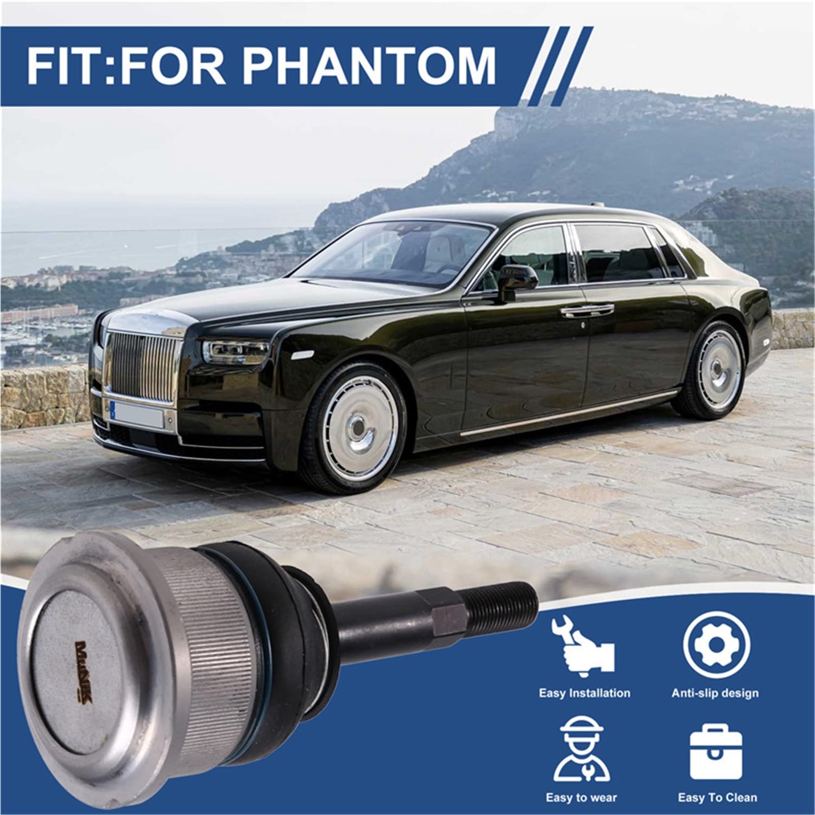 drążka kierowniczego narzędzie Pasuje do Rolls-Royce Phantom 31120414733 31216774835 31216774836 Wymiana przedniego przegubu kulowego