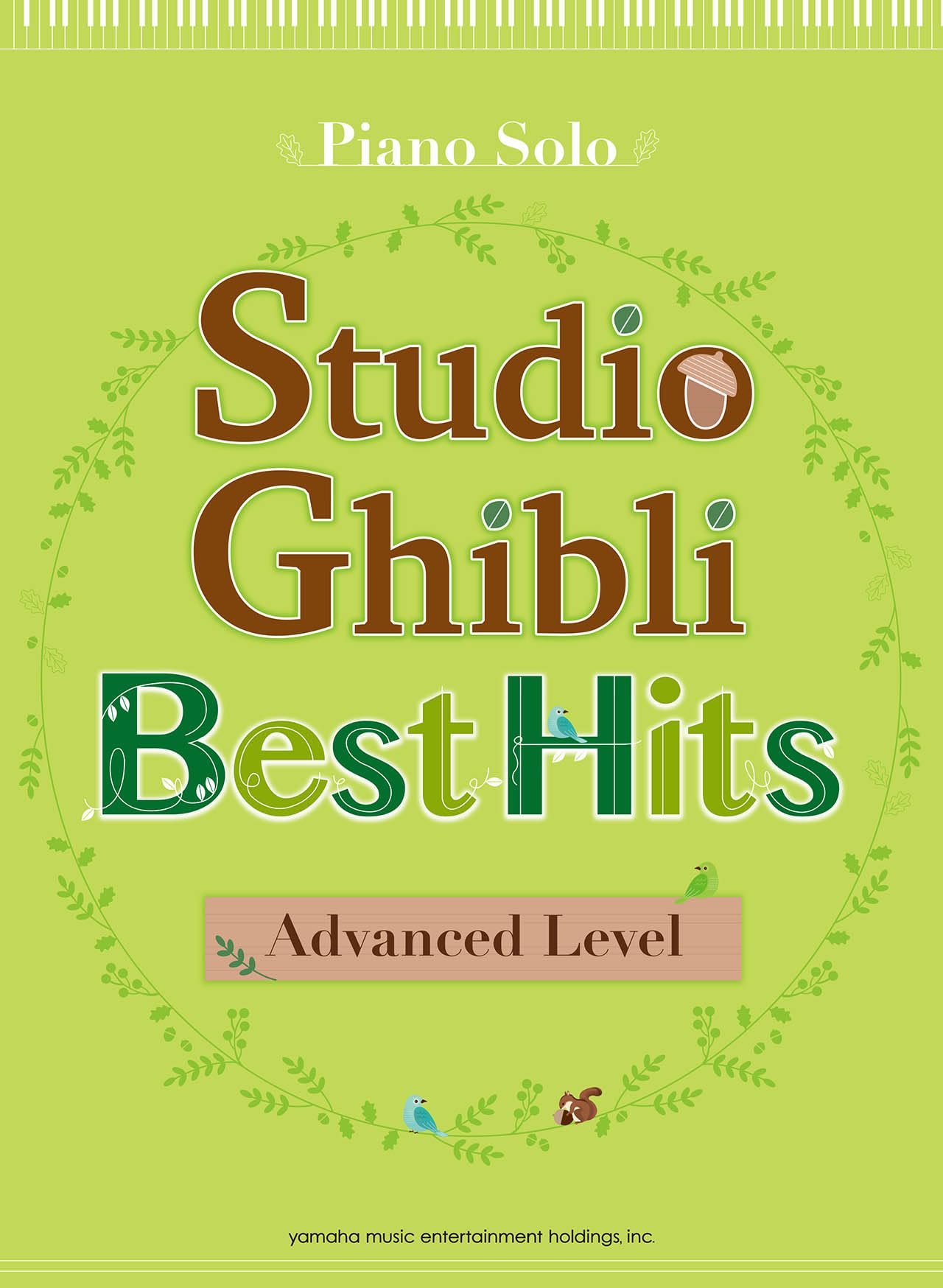 Studio ghibli best hit 10 advanced/english - niveau avance pour piano