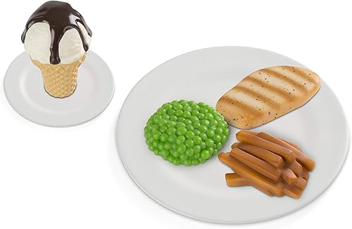 Miniatura 9 de Melissa  Doug alimentos Divertidos para Combinar y Cenar Juguetes para Cenas color Azul