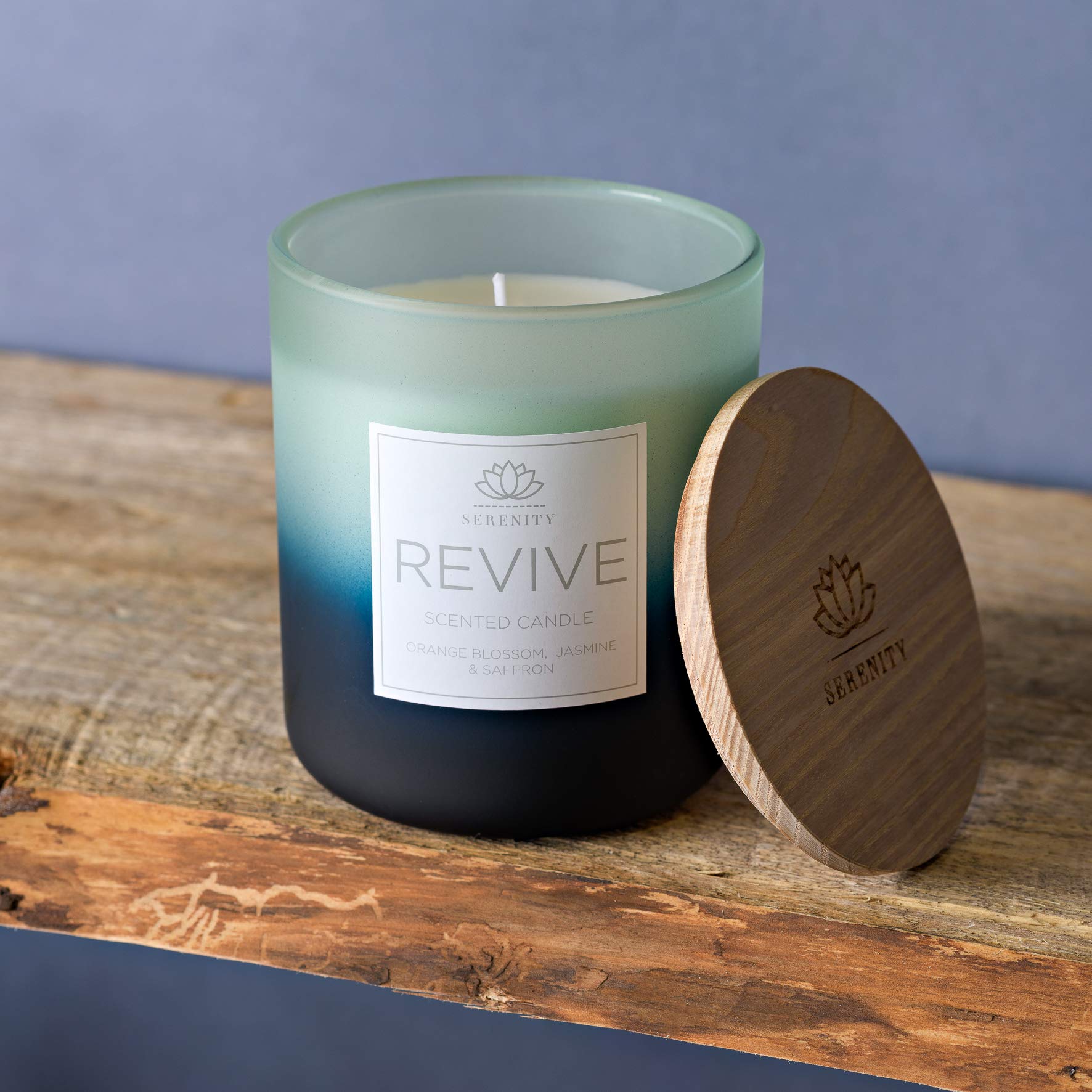 Serenity Revive 270g Candle - Orange Blossom, Jasmine & Saffron