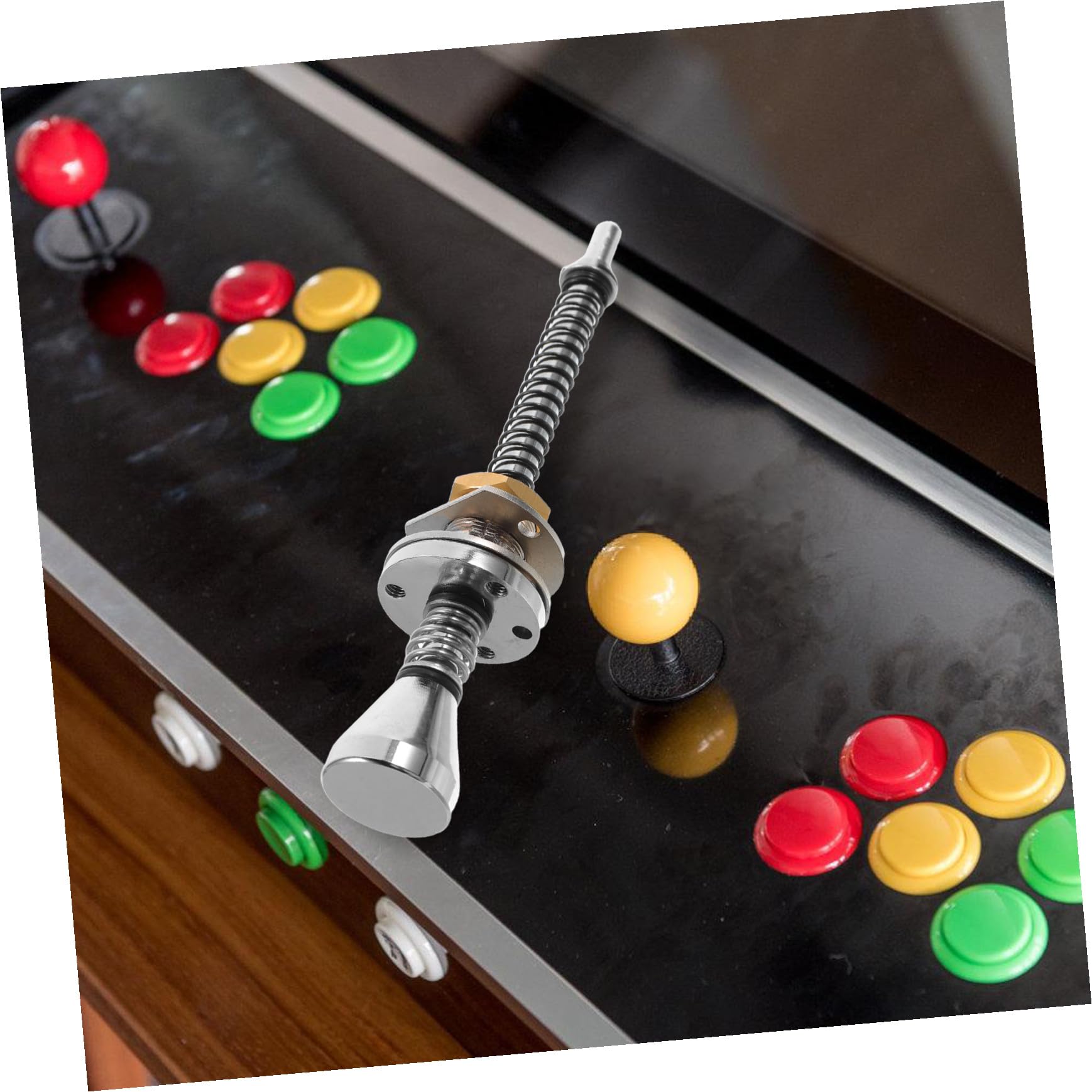 Levier de Flipper à Ressort Chargé Robuste pour Machine à Pinball Contrôle Fluide et Stabilité Renforcée Accessoire pour Jeux de Table à Domicile et Usage Commercial