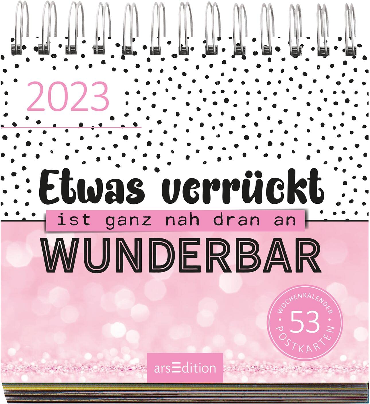 Display Postkartenkalender 2023: Mit 20 x 3 Ex. | Wochenkalender 2023, 53 Postkarten zum Abtrennen und Verschicken