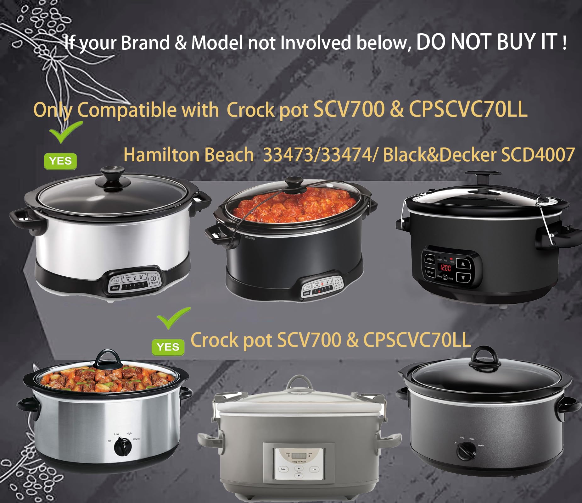 【High & Low】 Amazon.com: oval glass lid replacement for slow cooker (7QT