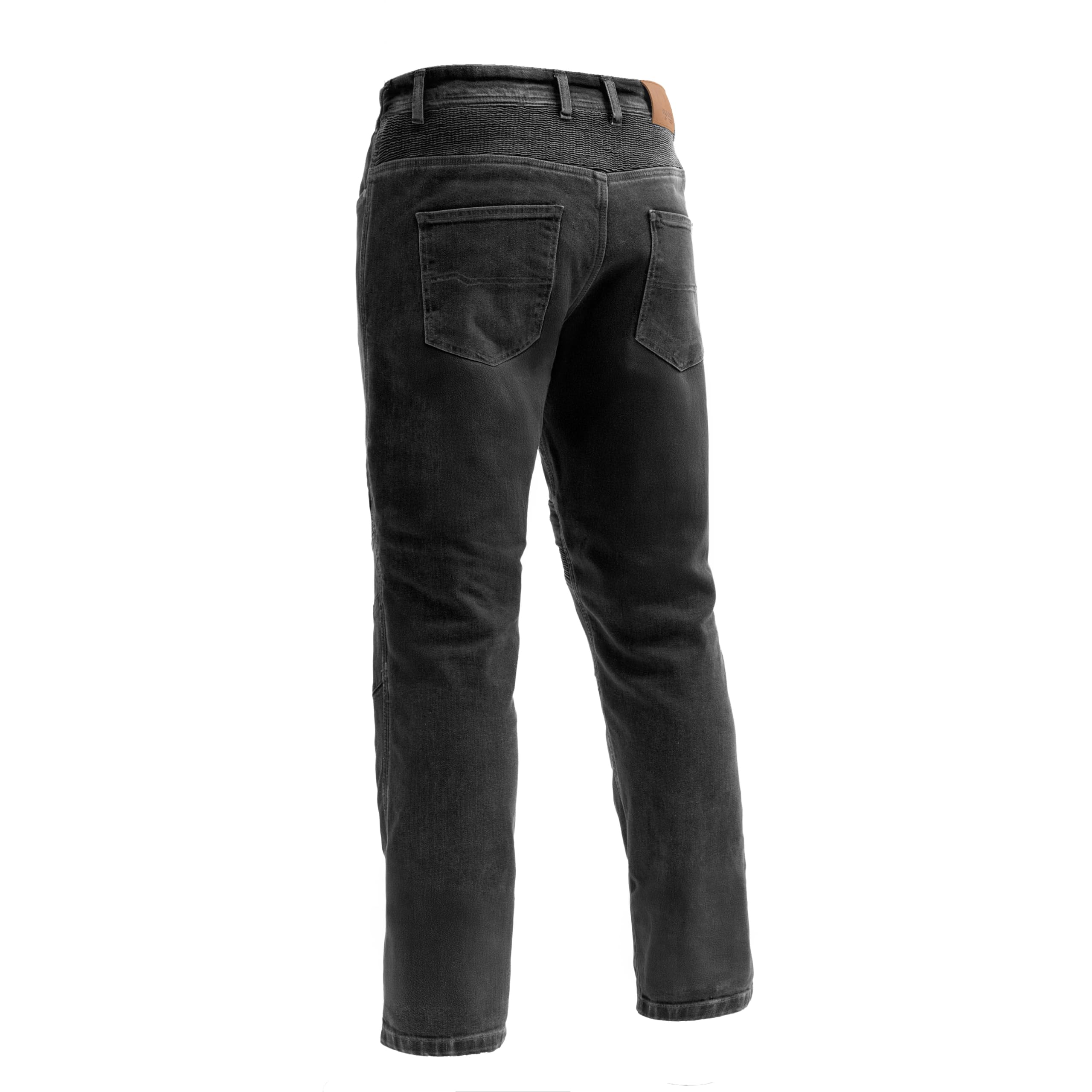 BROGER Maverick Vaqueros de Moto Pantalones de Moto Hombre | Denim | Forro de Fibra aramida | Protectores de Rodilla y Cadera de Nivel 1 | Nivel de protección AA | Slim Fit