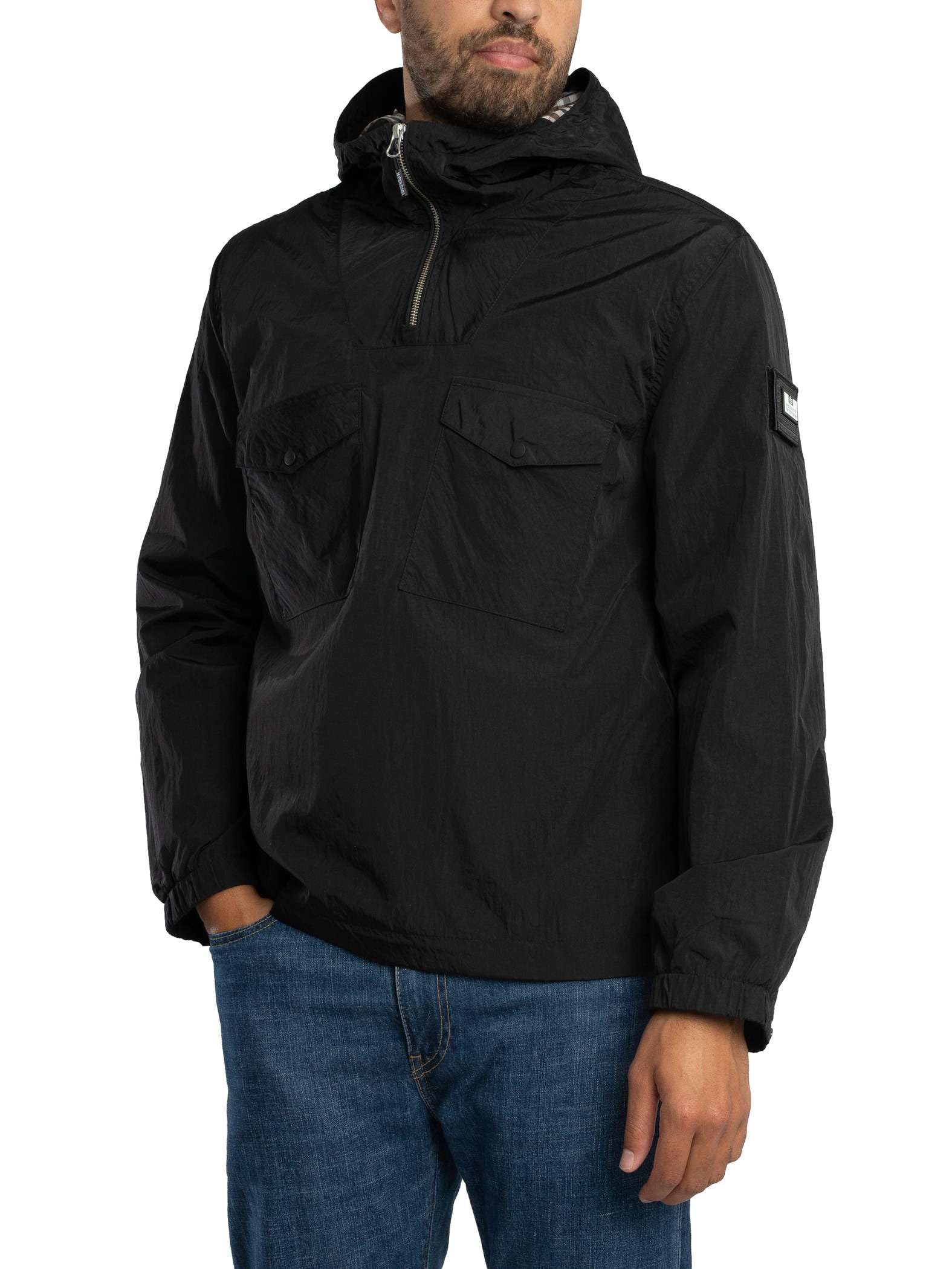 Weekend Offender Men's Mayfield Lightweight Jacket, Black, L