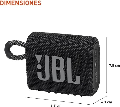 Miniatura 2 de JBL Go 3 - Altavoz inalámbrico Bluetooth portátil, IP67 impermeable y resistente al polvo, batería incorporada - Verde - Solución integral de tela