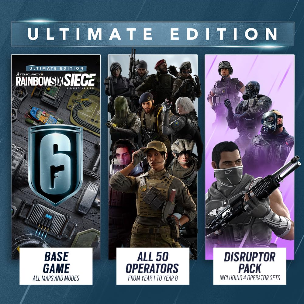 Amazon.com: Tom Clancy's Rainbow Six Siege - Ultimate Edition Year