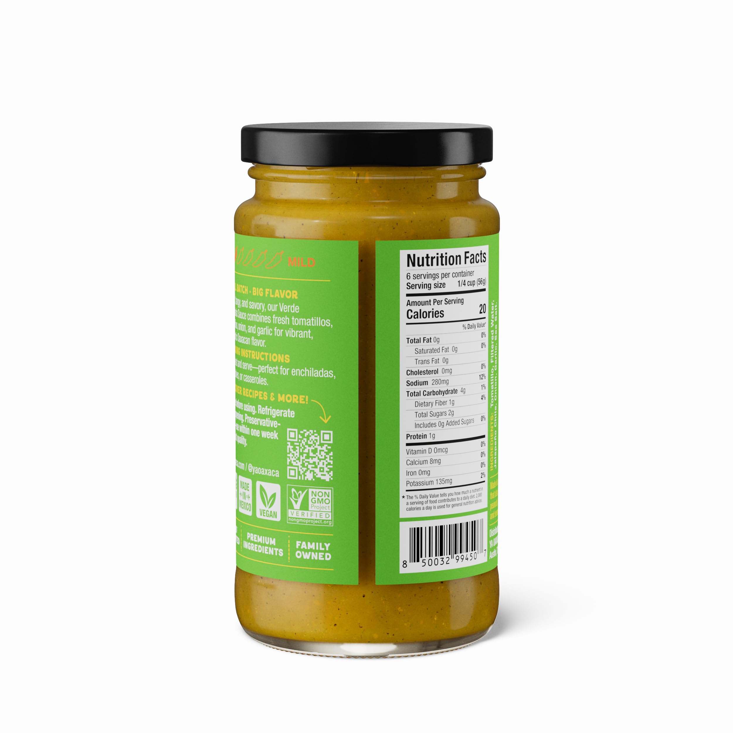 Amazon.com : Ya Oaxaca Green Enchilada Sauce, 12 OZ : Grocery