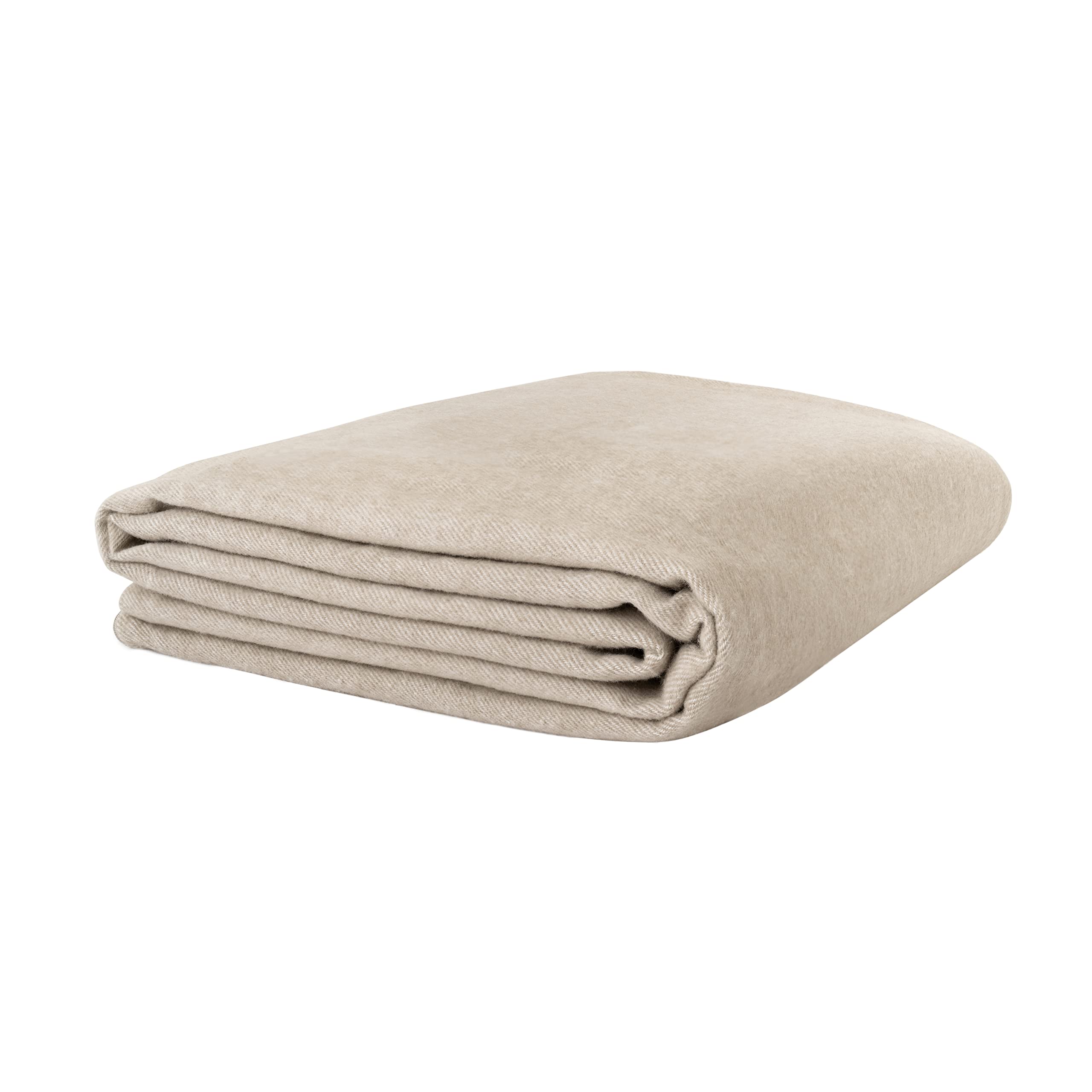 heynight - Coperta Ponderata da 9 kg con Cover in Caldo Cotone. Coperta con Pesi, Migliora il Sonno e Riduce lo Stress. Per Persona Fino a 110 kg - Dimensione 120 x 200 cm - Beige - Made in Italy